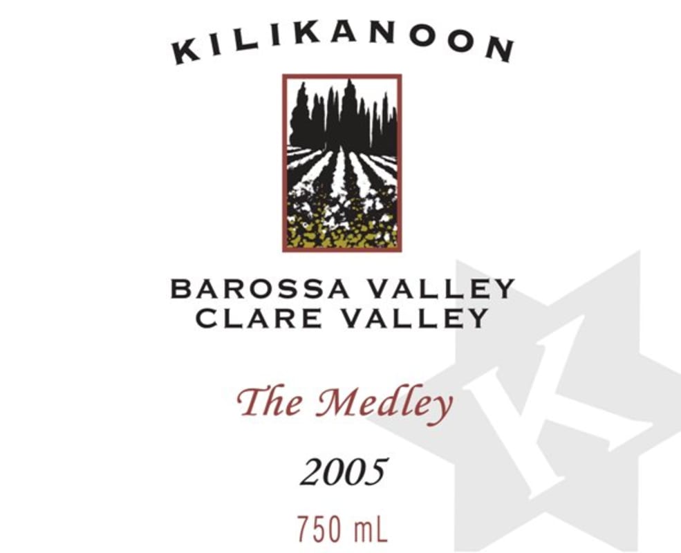 Kilikanoon The Medley 2005 Front Label