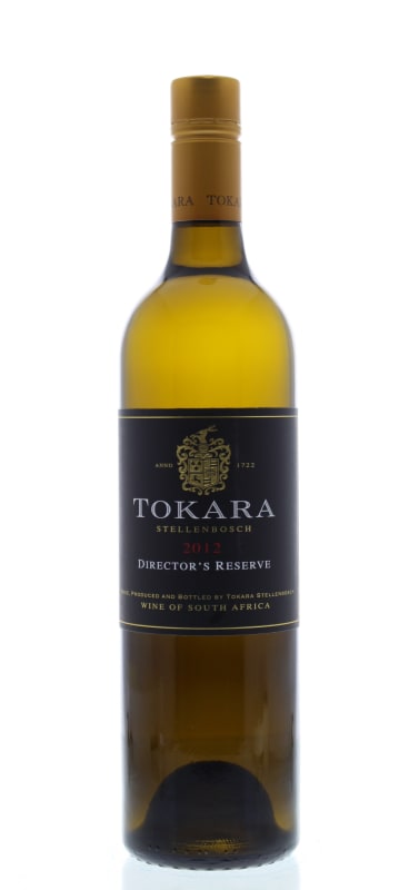 Tokara Director's Reserve White 2012 Front Bottle Shot