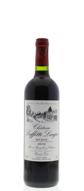 Chateau Laffitte Laujac 2010 Front Bottle Shot
