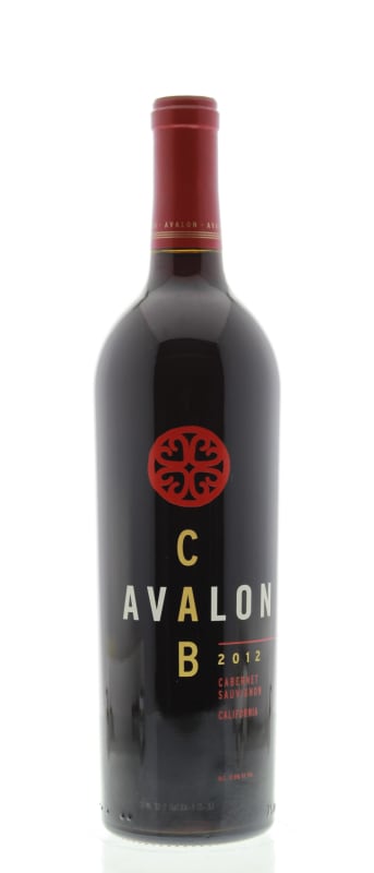Avalon California Cabernet Sauvignon 2012 Front Bottle Shot