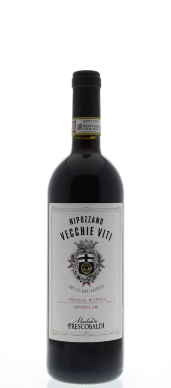 Frescobaldi Nipozzano Vecchie Viti Chianti Rufina Riserva 2011 Front Bottle Shot