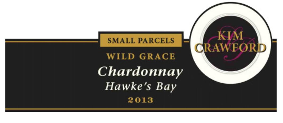 Kim Crawford Wild Grace Small Parcels Chardonnay 2013 Front Label