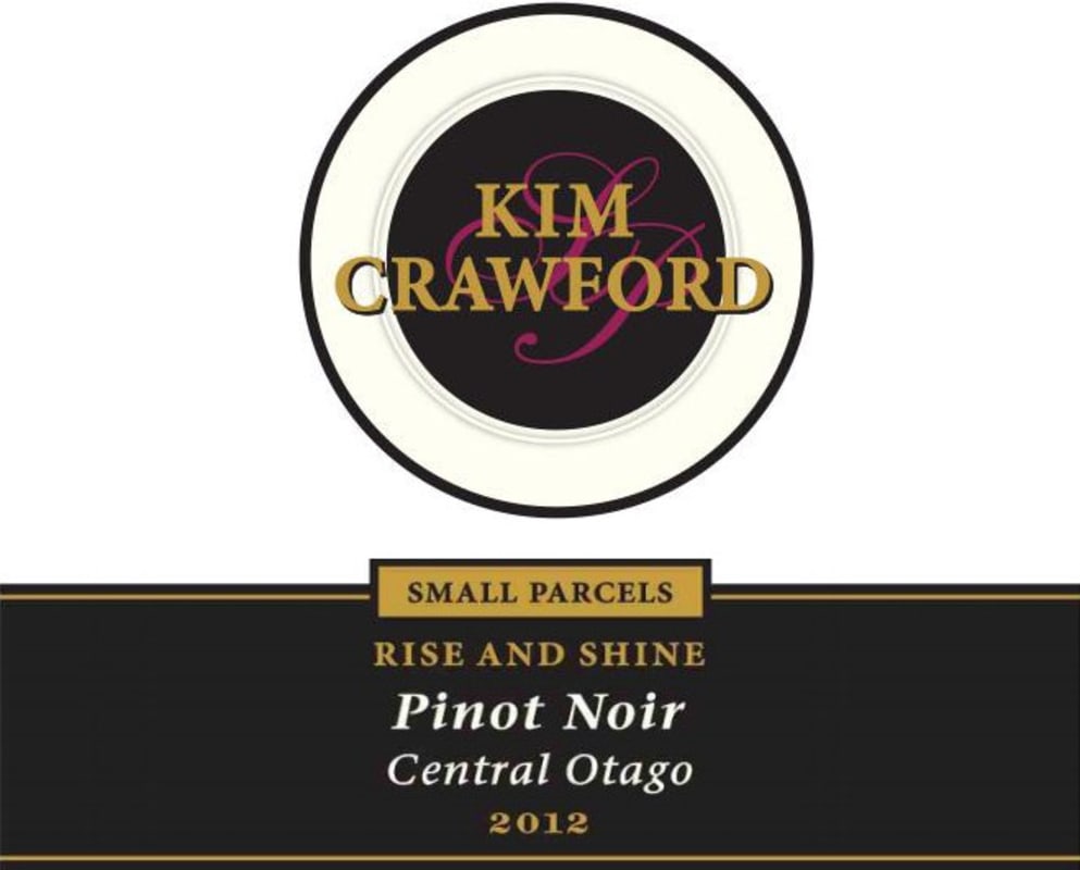 Kim Crawford Small Parcels Rise And Shine Pinot Noir 2012 Front Label