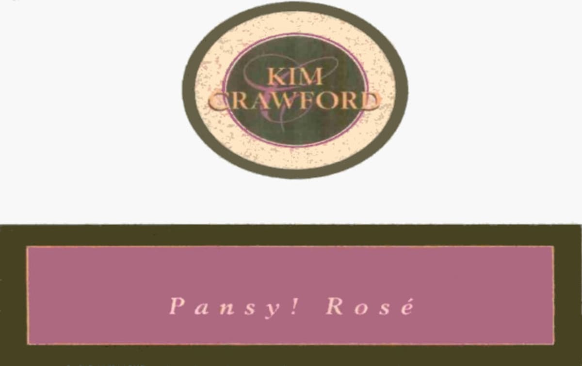 Kim Crawford Pansy Rose 2014 Front Label