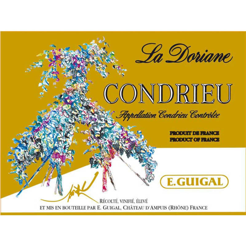 E. Guigal La Doriane Condrieu 2012 Front Label