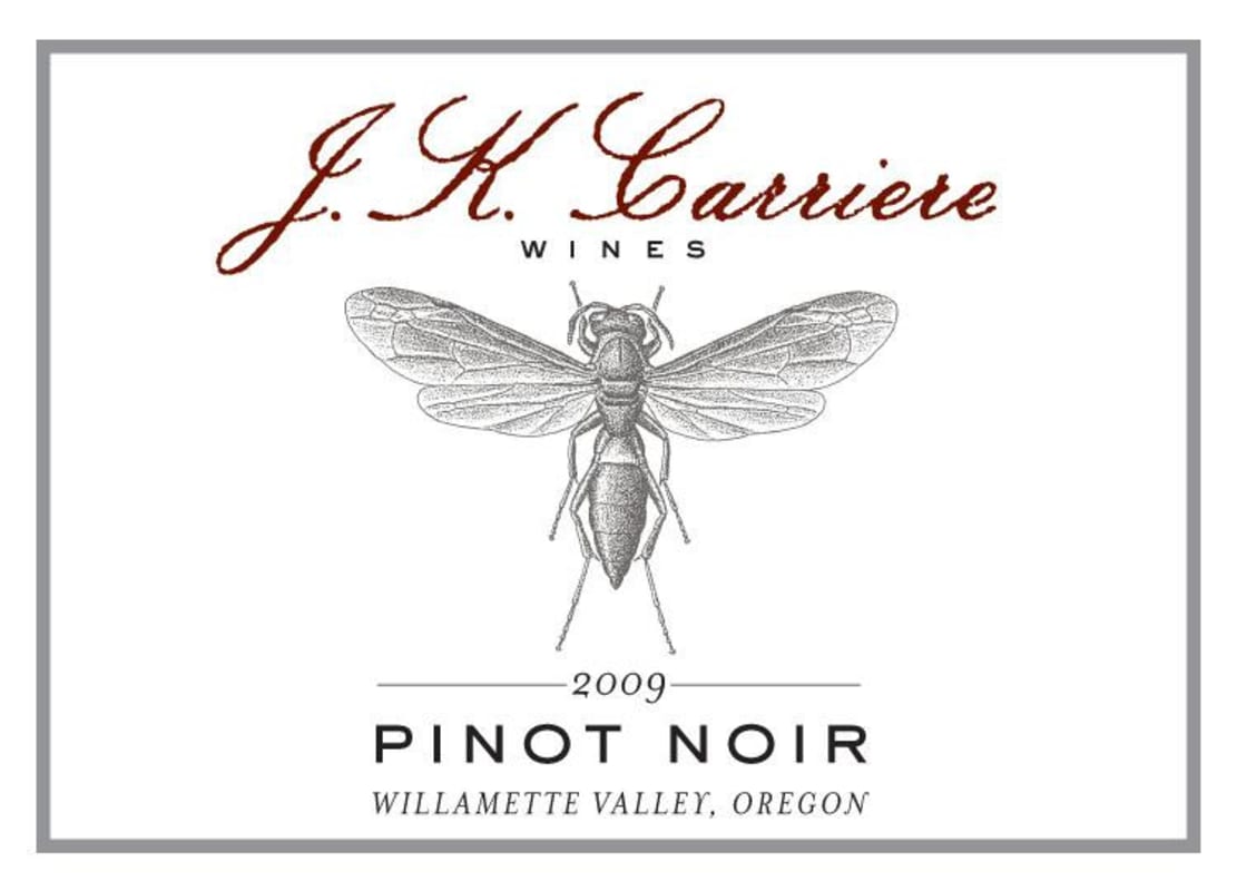 J.K. Carriere Shea Vineyard Pinot Noir 2009 Front Label