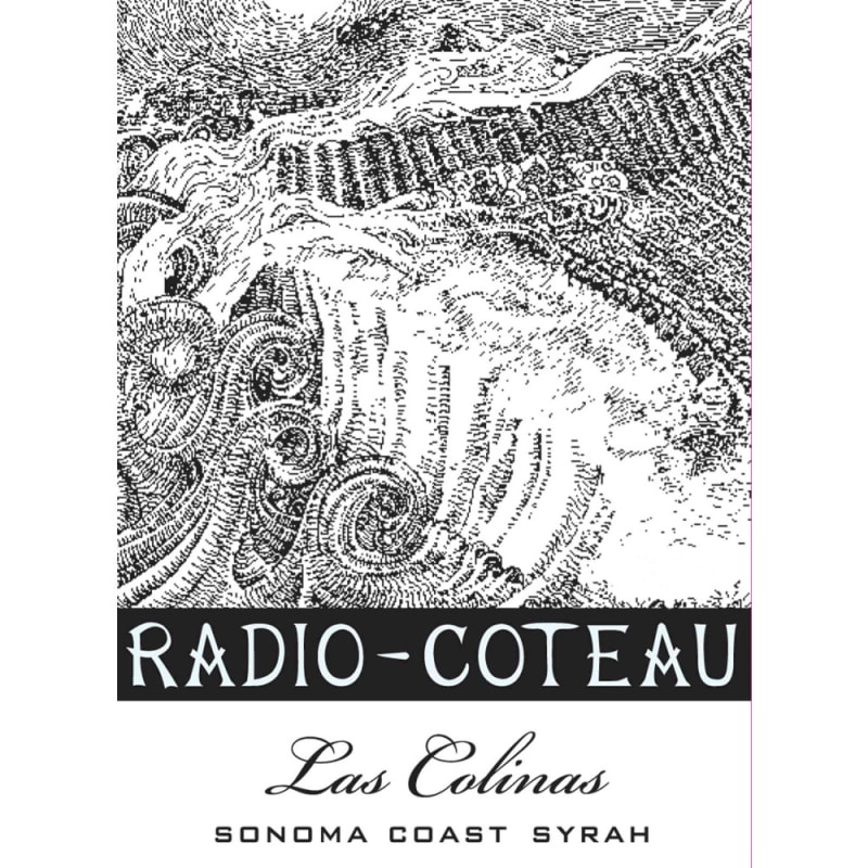 Radio-Coteau Las Colinas Vineyard Syrah 2009 Front Label