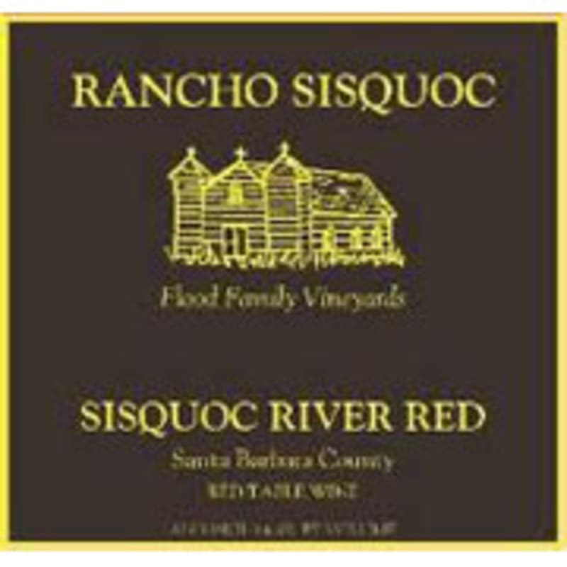Rancho Sisquoc River Red Blend 2012 Front Label