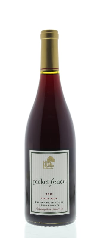 Picket Fence Russian River Pinot Noir 2012 Front Bottle Shot
