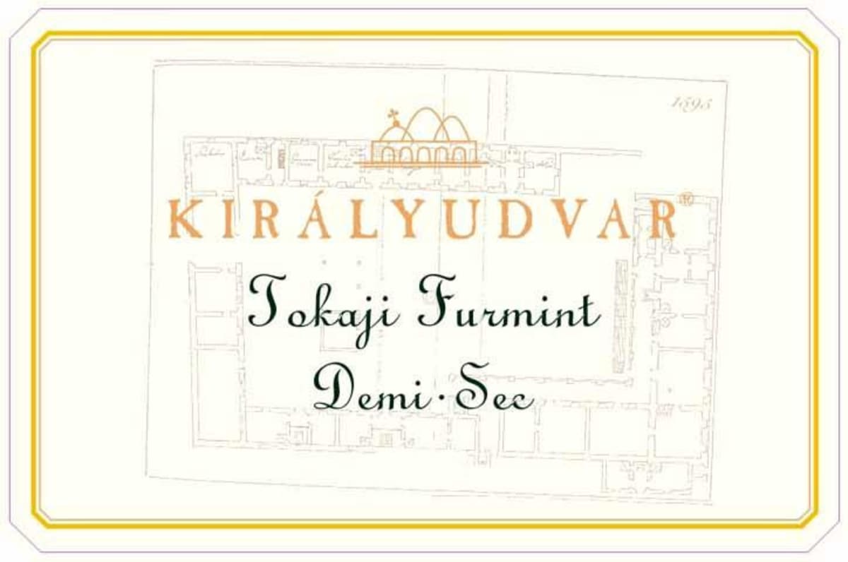 Kiralyudvar Tokaji Demi-Sec Furmint 2009 Front Label