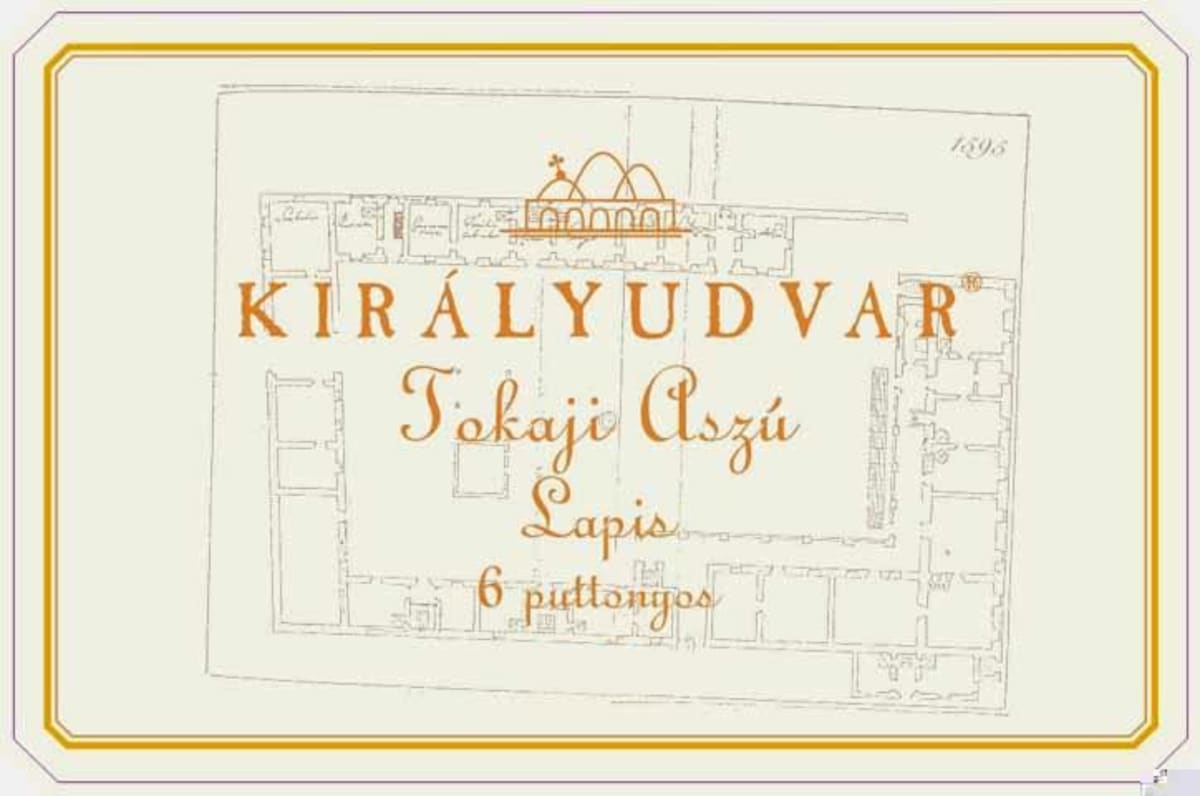 Kiralyudvar Tokaji Aszu Lapis 6 Puttonyos 2005 Front Label
