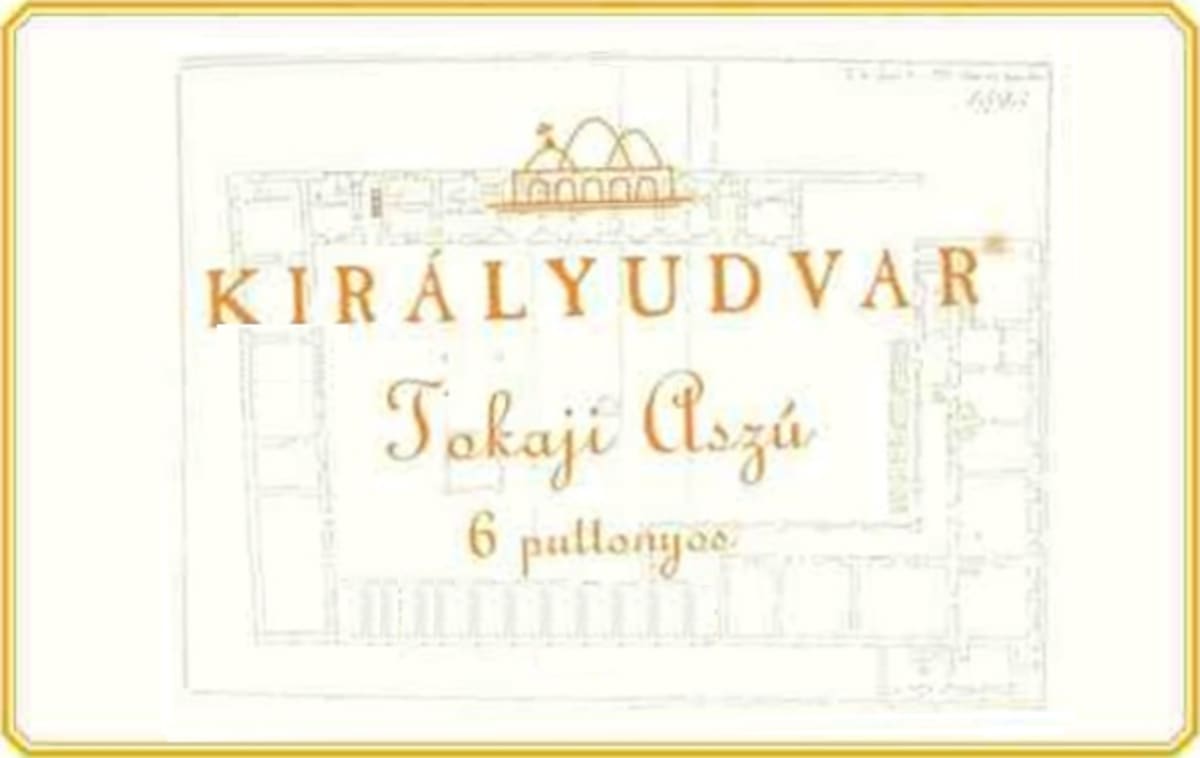 Kiralyudvar Tokaji Aszu 6 Puttonyos 2007 Front Label