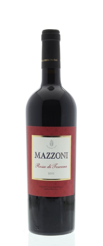 Mazzoni Toscana Rosso 2011 Front Bottle Shot