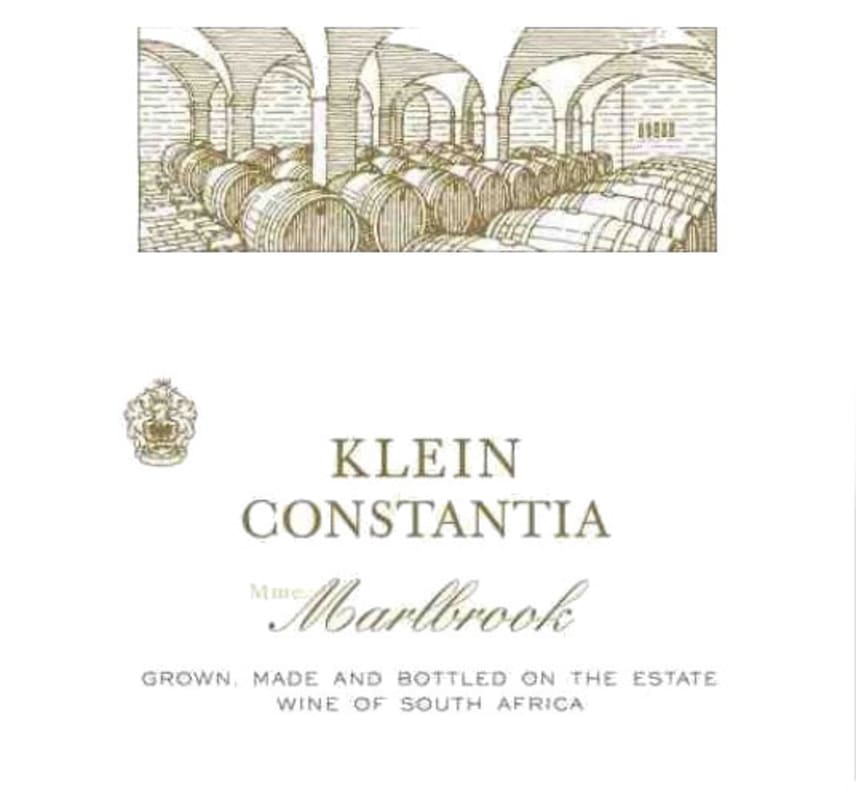 Klein Constantia Mme Marlbrook 2006 Front Label