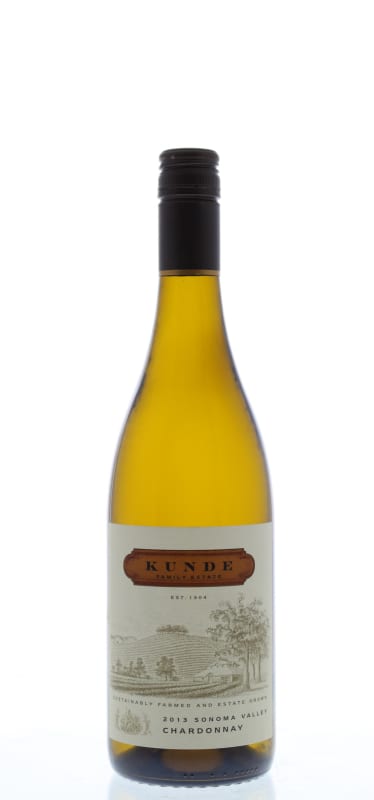 Kunde Chardonnay 2012 Front Bottle Shot