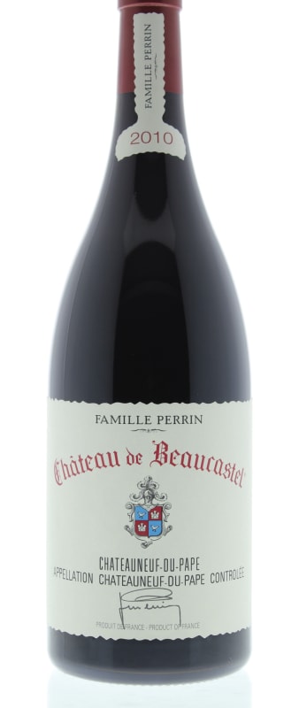 Chateau de Beaucastel Chateauneuf-du-Pape (1.5 Liter Magnum) 2010 Front Bottle Shot