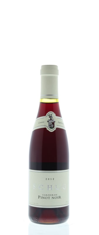 Schug Carneros Pinot Noir (375ML half-bottle) 2012 Front Bottle Shot