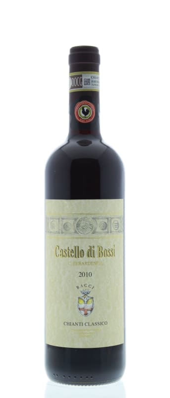 Castello di Bossi Chianti Classico 2010 Front Bottle Shot