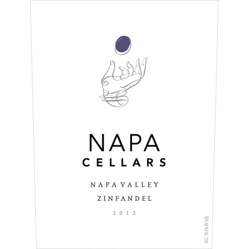 Napa Cellars Zinfandel 2012 Front Label