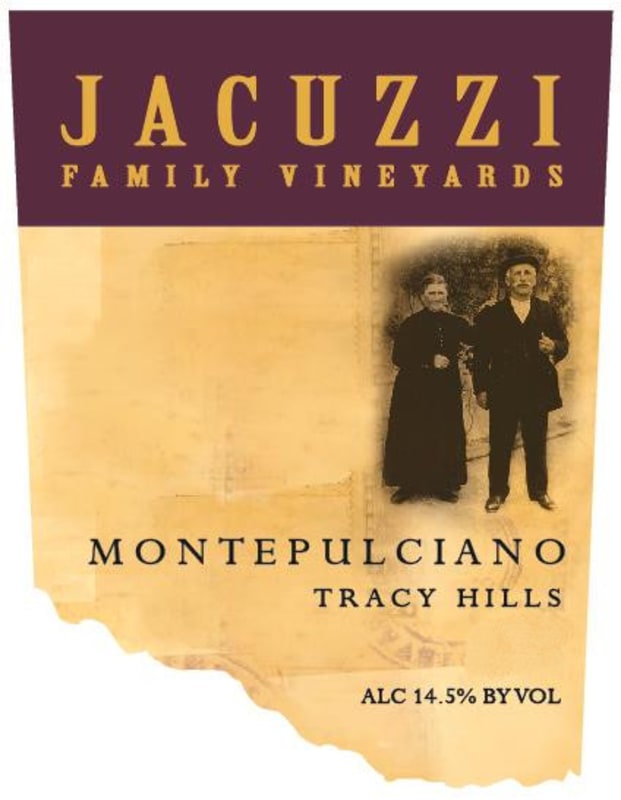 Jacuzzi Montepulciano 2014 Front Label