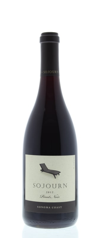 Sojourn Sonoma Coast Pinot Noir 2012 Front Bottle Shot