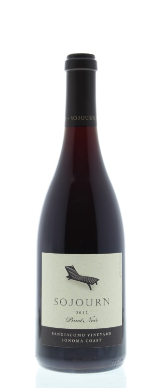 Sojourn Sangiacomo Vineyard Pinot Noir 2012 Front Bottle Shot