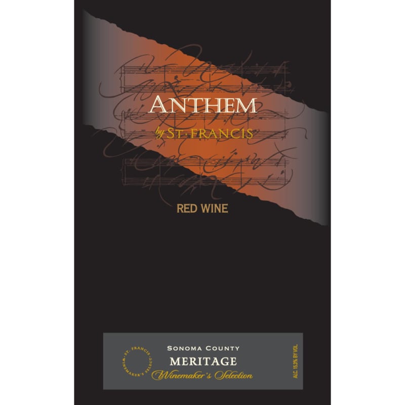 St. Francis Anthem Meritage 2006 Front Label