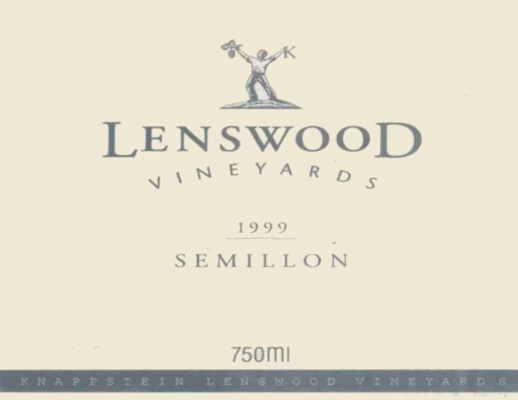 Knappstein Lenswood Vineyards Semillon 1999 Front Label