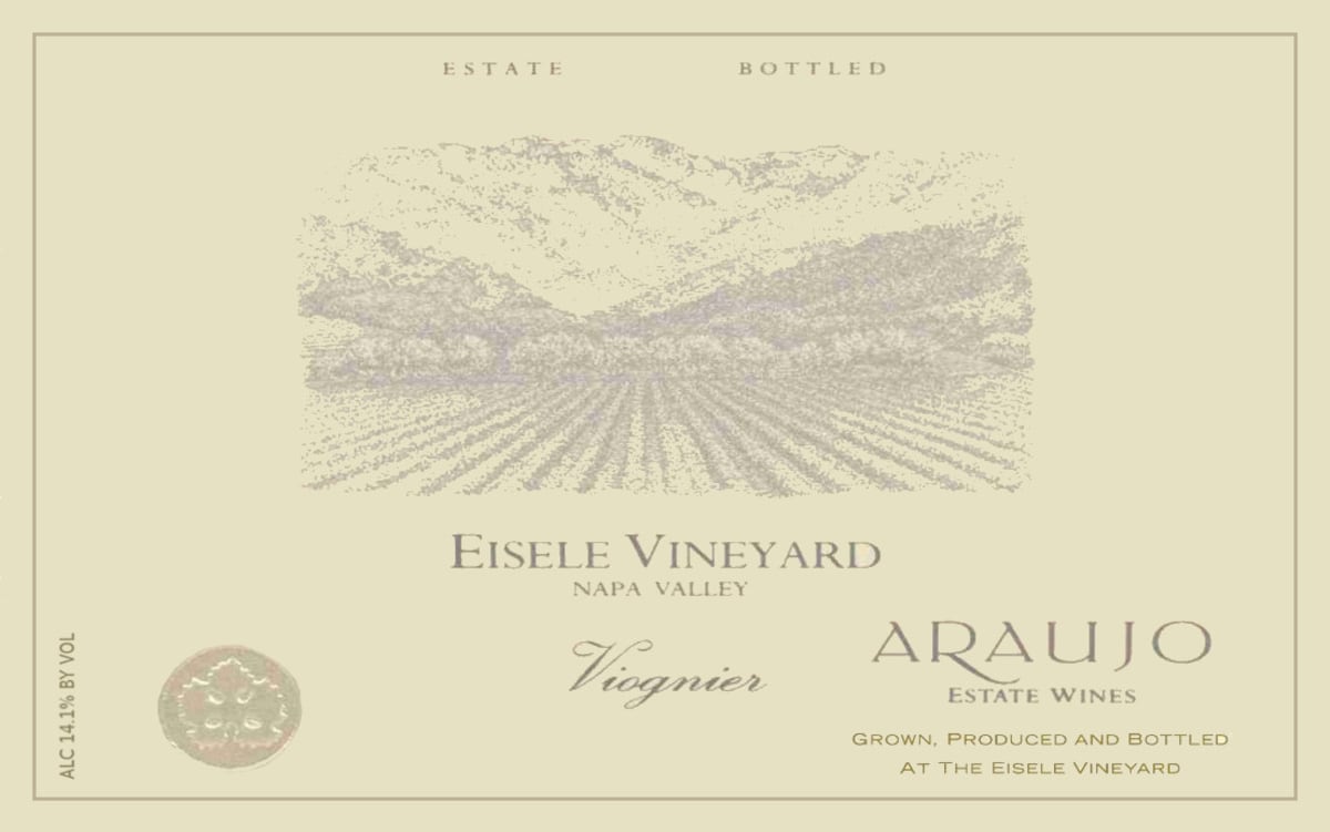 Araujo Eisele Vineyard Viognier 2010 Front Label