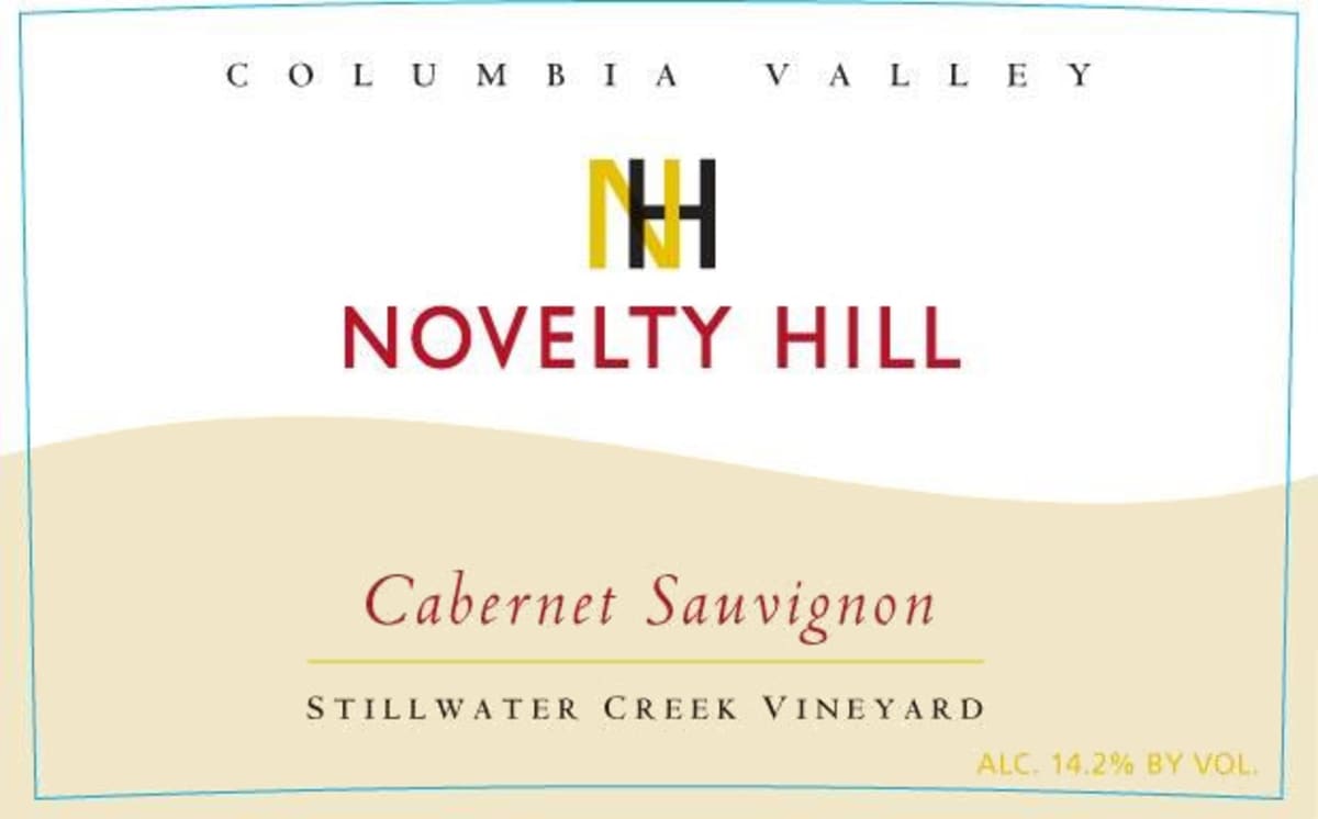 Novelty Hill Stillwater Creek Vineyard Cabernet Sauvignon 2006 Front Label