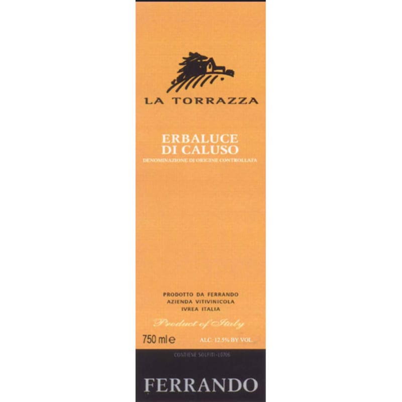 Luigi Ferrando La Torrazza Erbaluce di Caluso 2011 Front Label