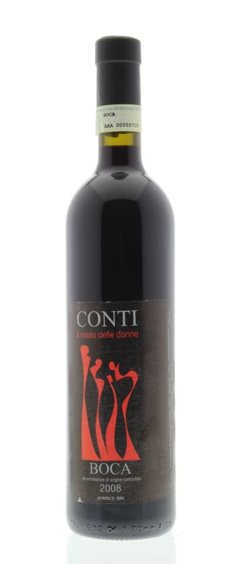 Castello Conti Boca il rosso delle donne 2008 Front Bottle Shot