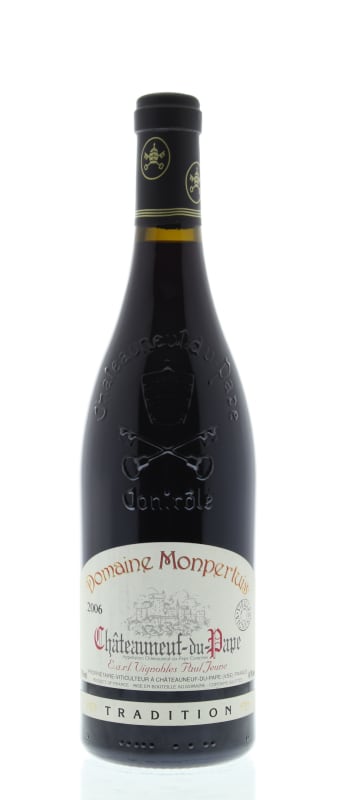 Domaine de Monpertuis Chateauneuf-du-Pape Cuvee Tradition 2006 Front Bottle Shot