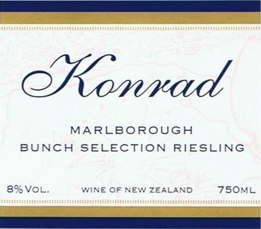 Konrad Bunch Selection Riesling 2009 Front Label