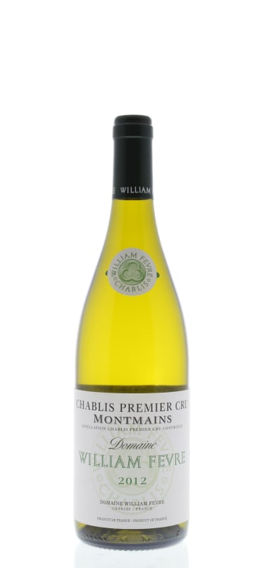 William Fevre Chablis Montmains Premier Cru 2012 Front Bottle Shot