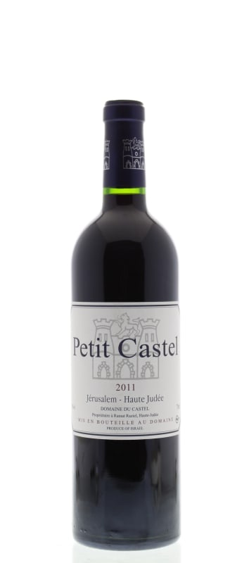 Domaine Du Castel Petit Castel (OK Kosher) 2011 Front Bottle Shot