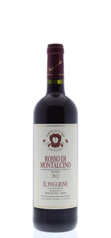 Il Poggione Rosso di Montalcino 2012 Front Bottle Shot