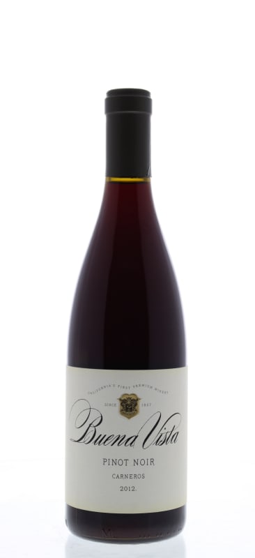 Buena Vista Carneros Pinot Noir 2012 Front Bottle Shot