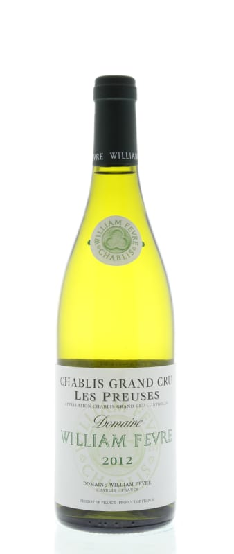 William Fevre Chablis Les Preuses Grand Cru 2012 Front Bottle Shot