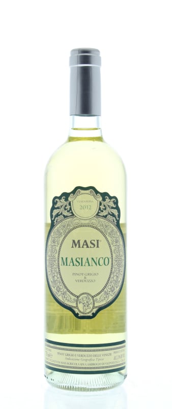 Masi Masianco Pinot Grigio-Verduzzo 2012 Front Bottle Shot