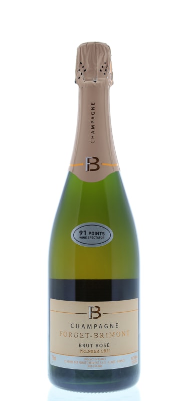 Maison Forget-Brimont Brut Rose Premier Cru Front Bottle Shot