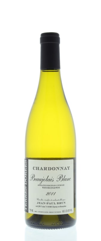Jean-Paul Brun Domaine des Terres Dorees Beaujolais Blanc 2011 Front Bottle Shot