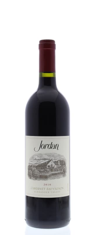 Jordan Cabernet Sauvignon 2010 Front Bottle Shot