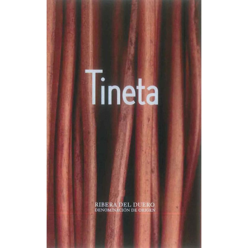 Bodegas Ordonez– Ribera del Duero Tineta 2012 Front Label