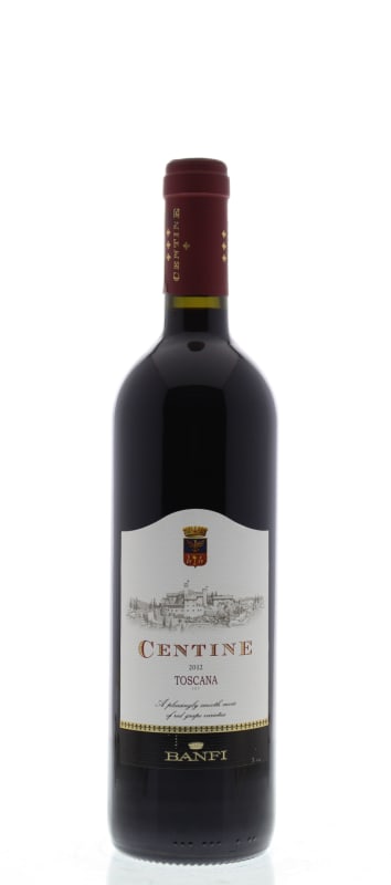 Banfi Centine Toscana 2012 Front Bottle Shot