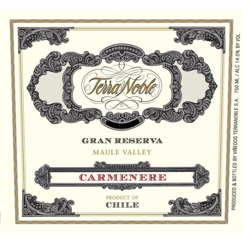 TerraNoble Gran Reserva Carmenere 2011 Front Label