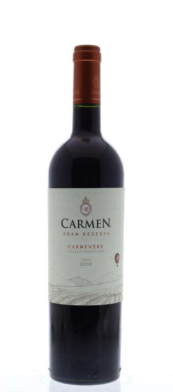 Carmen Gran Reserva Carmenere 2012 Front Bottle Shot