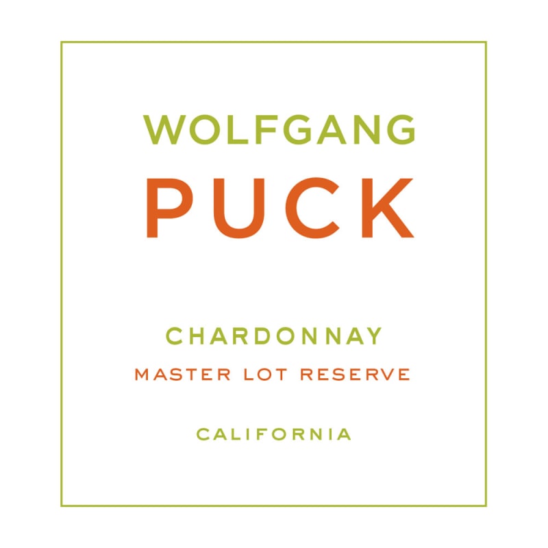 Wolfgang Puck Master Lot Reserve Chardonnay 2011 Front Label