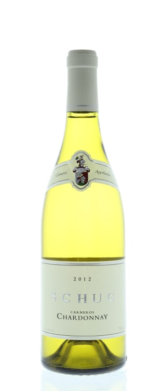 Schug Carneros Chardonnay 2012 Front Bottle Shot