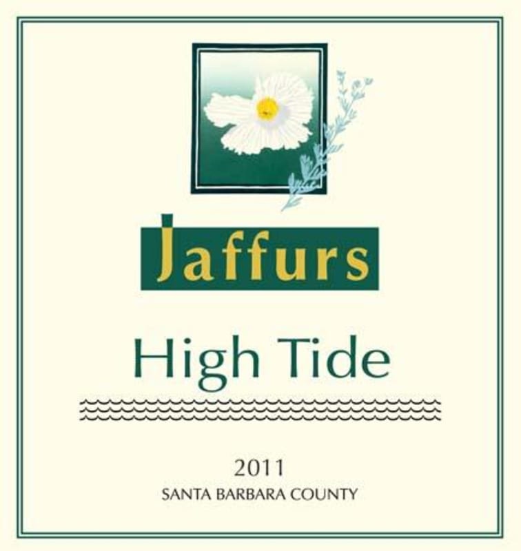 Jaffurs High Tide Red 2011 Front Label